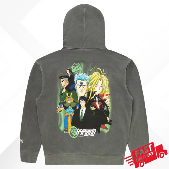 Official Hypland Clothing Merch Store Hypland Yyh Team Toguro Sweaters (Vintage Grey)