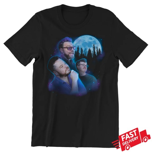 Official 3 Brother Moon Shirt - Mcelroy Merch