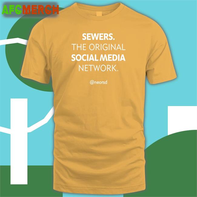 Sewers The Original Social Media Network Hoodie Ne Ohio Regional Sewer District