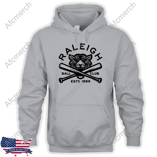 Official 919 Collective Shop Historic Raleigh Tigers Raleigh Ball Club Estd 1959 Tee Shirt