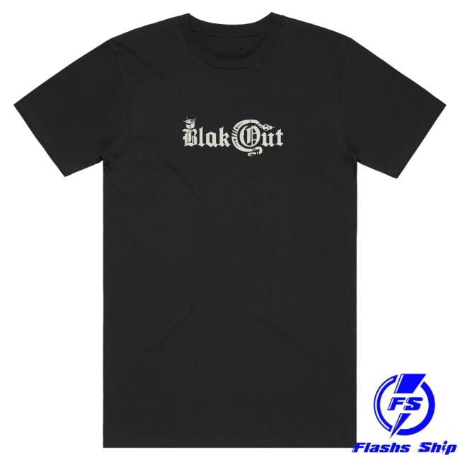Official Triple J Store Shop Triple J New Blak Out Logo Shirts (Black)