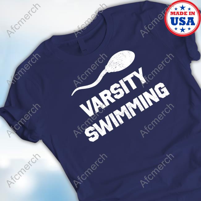 Danny Duncan Merch Varsity Swimming Navy Shirt Dannyduncan69