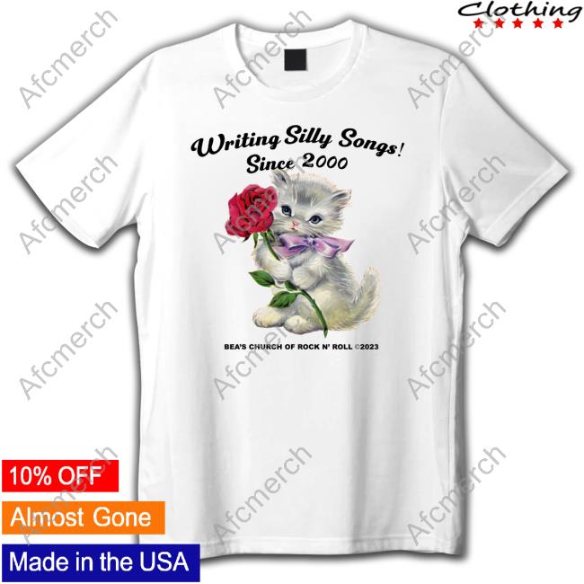 Official Writing Silly Songs Since 2000 T-Shirt