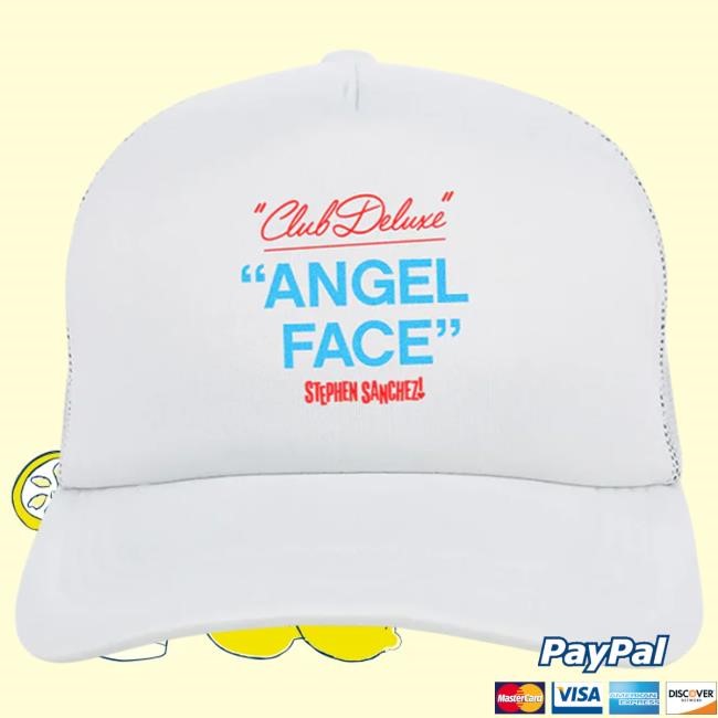 Official Stephen Sanchez Merch Store Club Deluxe Angel Face Trucker Cap
