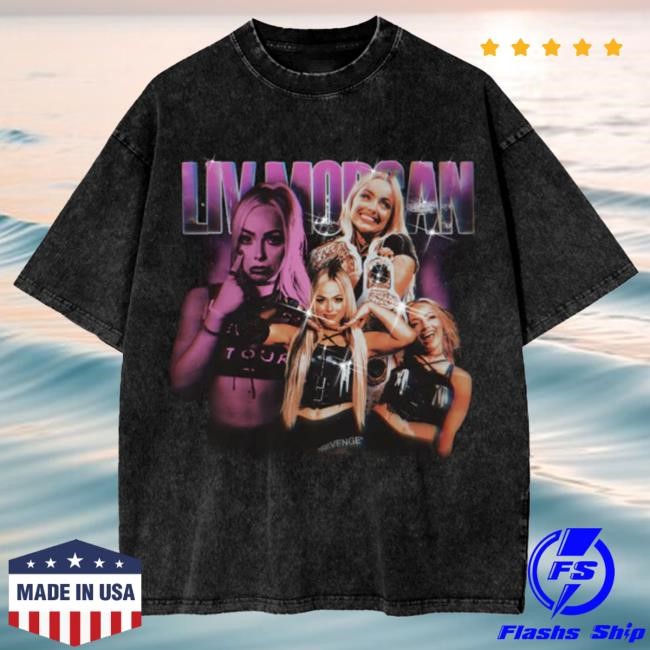 Liv Morgan "Revenge Doesn't Stop" Vintage New T-Shirt