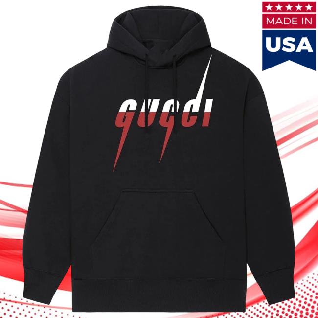 Gugci Blade Red White Sweatshirt Hoodie