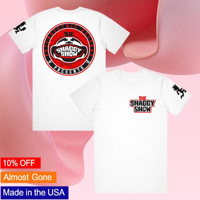 Official Icp Merch Clothing Store Insane Clown Posse Shaggy 2 Dope The Shaggy Show Circle Logo White T Shirt