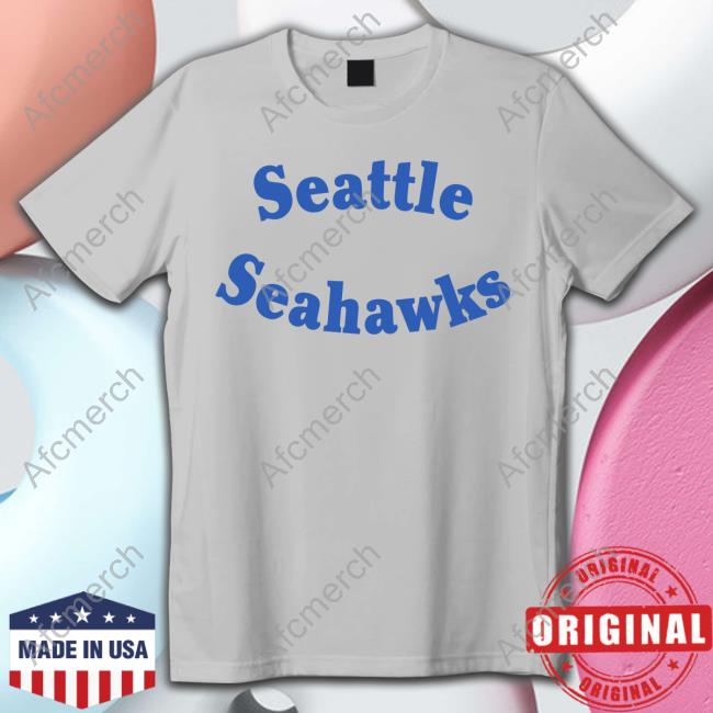 Kenny Mayne Wearing Seattle Seahawks T-Shirt