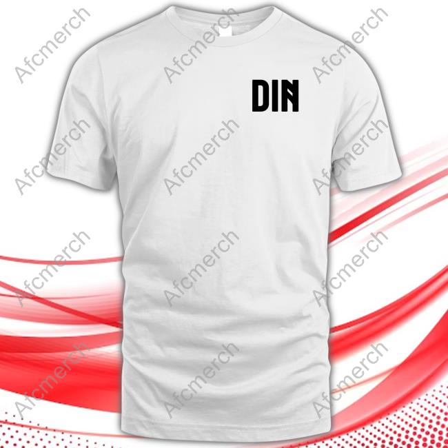 Din White Tee Shirt