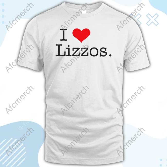 Official Jidion's I Love Lizzos Shirt