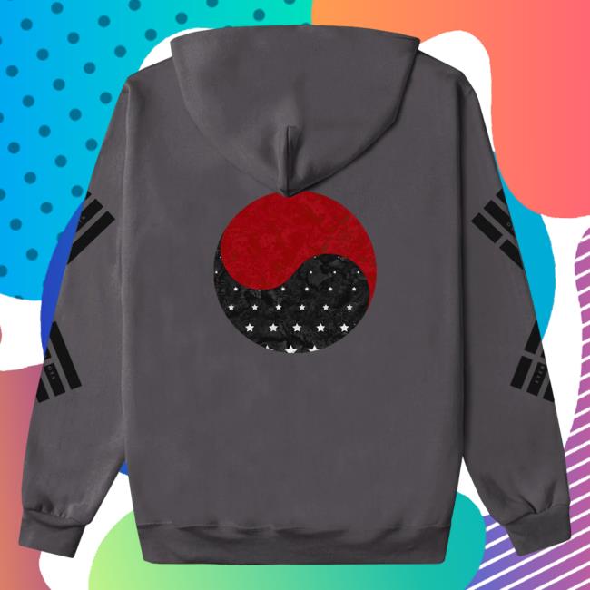 Official Kore Limited Merch Store KoreLimited Taeguk Kr-Am Pullover Sweatshirt (Graphite) Kore Limited Apparel Clothing Shop