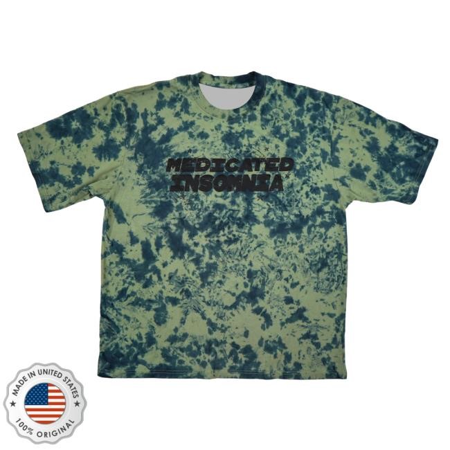 Eaj Official Merch Store Tie Dye - Medicated Insomnia New Shirt Eaj Clothing Shop Eaj Apparel