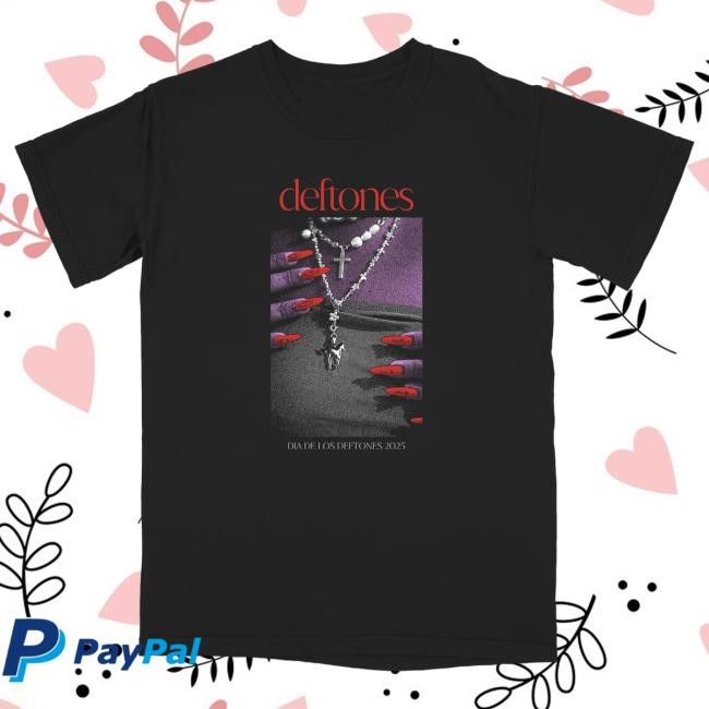 Official Deftones Merch Store Deftones Pony Rosary Tshirt Deftones Shop