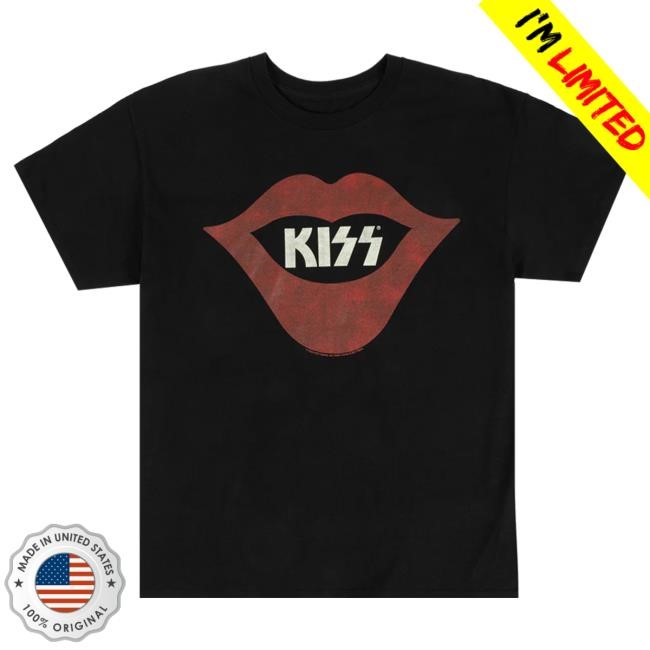 Kiss Lips Tshirt Kiss Band Official Merch Store