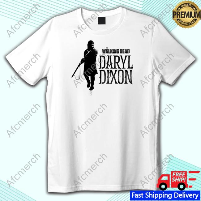 Official The Walking Dead Merch The Walking Dead Daryl Dixon Long Sleeve Tee