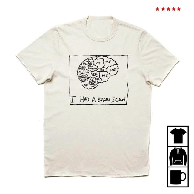 Brain Scan New Shirt - The 1975 Official Store