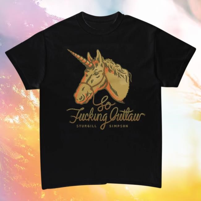 Sturgill Simpson Outlaw Unicorn New Shirt
