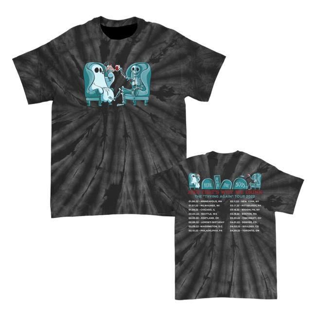 Official Atwwd Merch And Thats Why We Drink Merch Trying Again Tour 2022 Attractive Shirt (Black Dye)