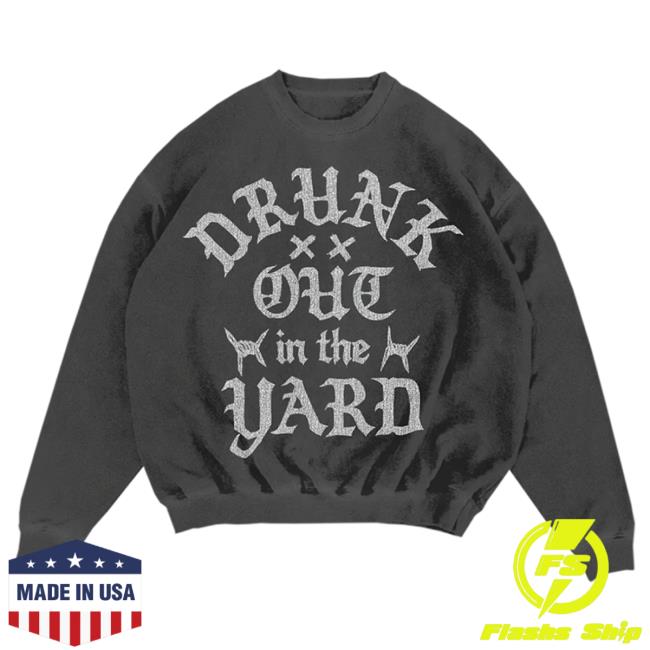 Official Hardy Merch Store Drunk Out In The Yard Popover Sweatshirt Hardy Apparel Clothing Shop
