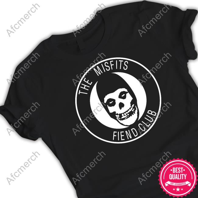 Official Misfits Merch The Misfits Fiend Club Shirt