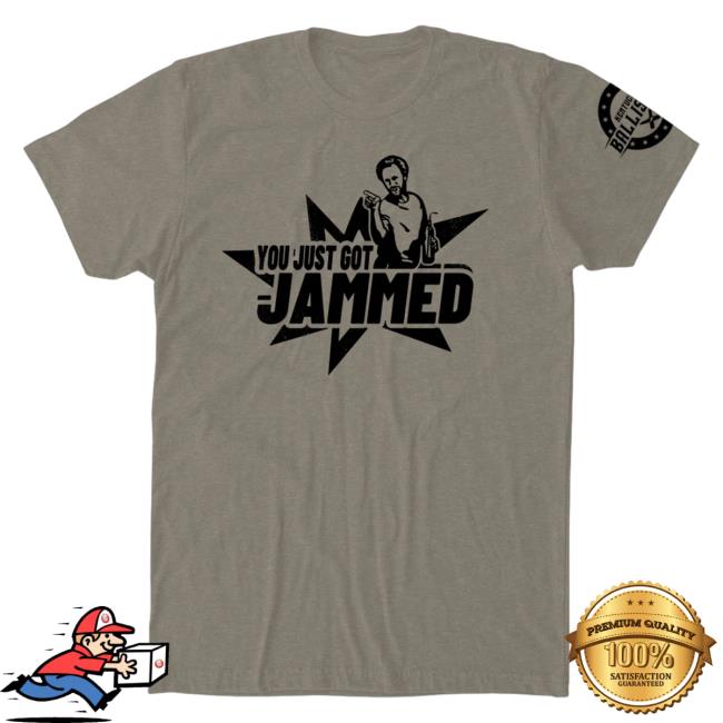 Official Kentucky Ballistics Merch Bunker Branding Kentucky Ballistics You Got Jammed Tee Shirt Warm Grey BunkerBranding KentuckyBallistics