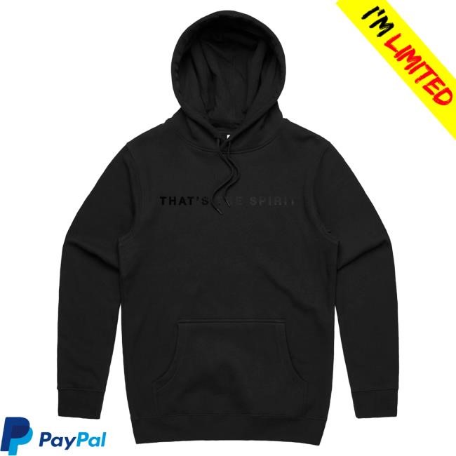 Official Bring Me The Horizon Shop That's The Spirit 10th Anniversary Black Hoody BMTH