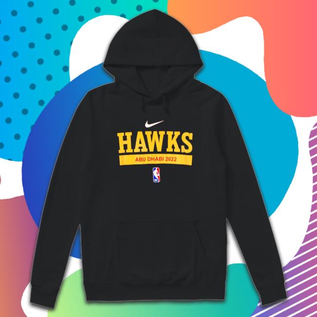 Atlanta Hawks Abu Dhabi 2022 Crewneck Sweatshirt