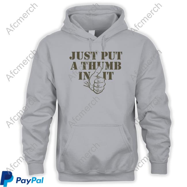 Kentucky Ballistics Just Put A Thumb In It Crewneck Sweatshirt