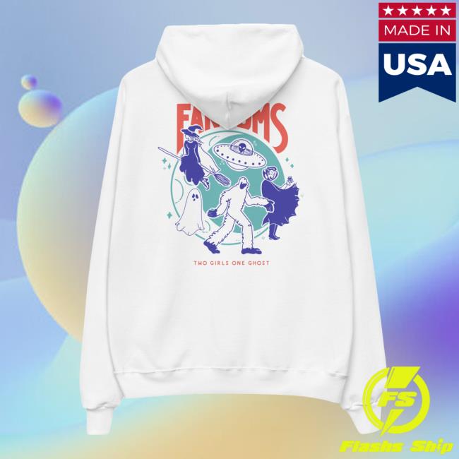 Two Girls One Ghost Merch Store 90'S Fantoms Fleece Huppari