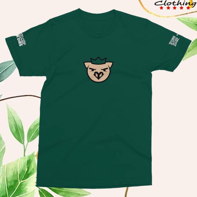 Official Technoblade Merch Store Shop Tchnoblade X Ph1lza Never Dies Agro Ph1lza Collaboration T-Shirts Green