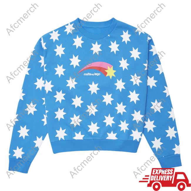 Official Msftsrep Clothing Star Logo AOP Sweaters 3D All Over Print