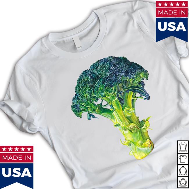 Broccoli Drawing Tee Shirt