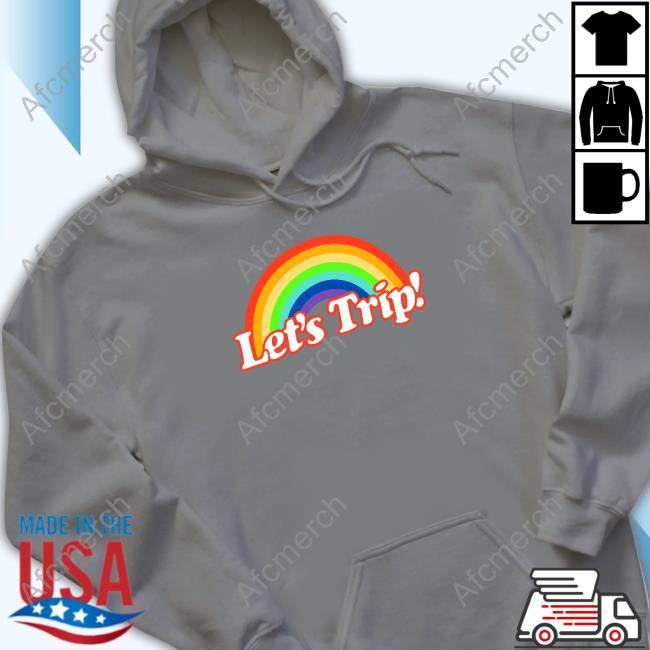 Official Lets Trip Rainbow T Shirts Official Lets Trip Rainbow Shirt