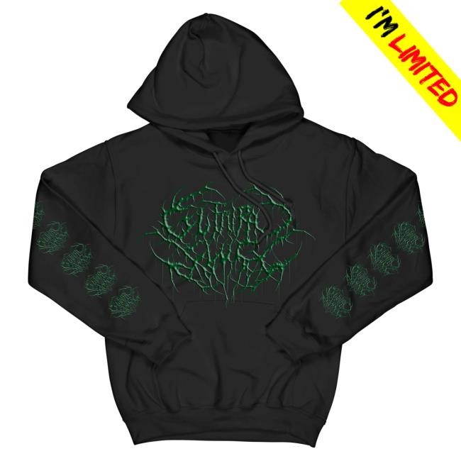 Official Reality Fade Merch Store Guttural Slug 'Megalodon' Hooded Sweatshirt RealityFade