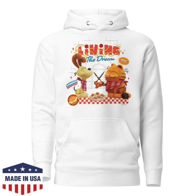 Official The Garfield Movie Living The Dream Sweaters