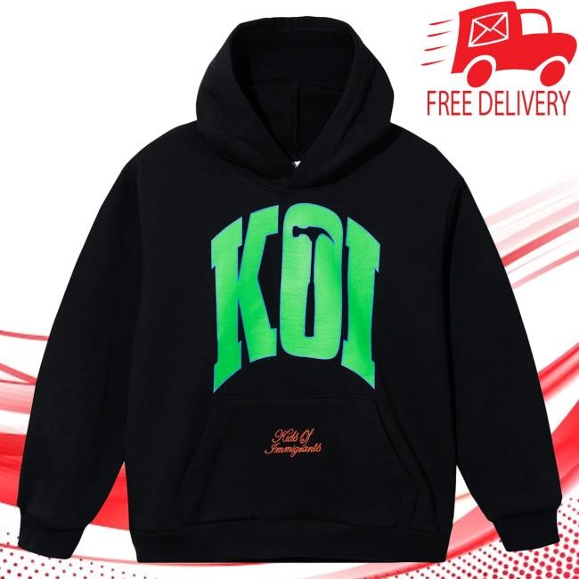 Official Kids Of Immigrants KIDS By KOI Hardware Hoodie