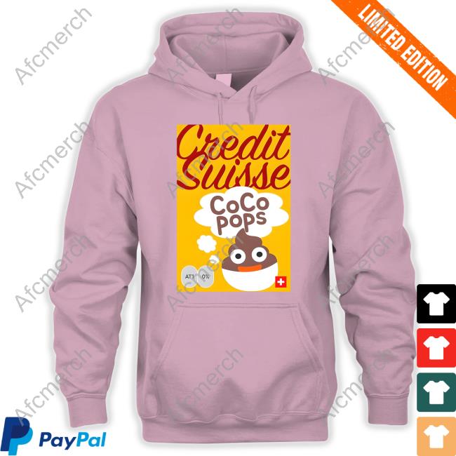 Credit Suisse CoCo Pops Shirt Credit Suisse CoCo Pops T Shirt