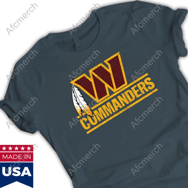 Redskins Washington Commanders Logo Shirts
