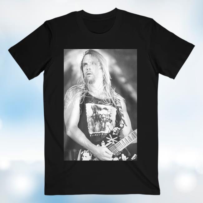 Official Slayer Clothing Store Shop Merch Jeff Hanneman Stage Icon Shirt