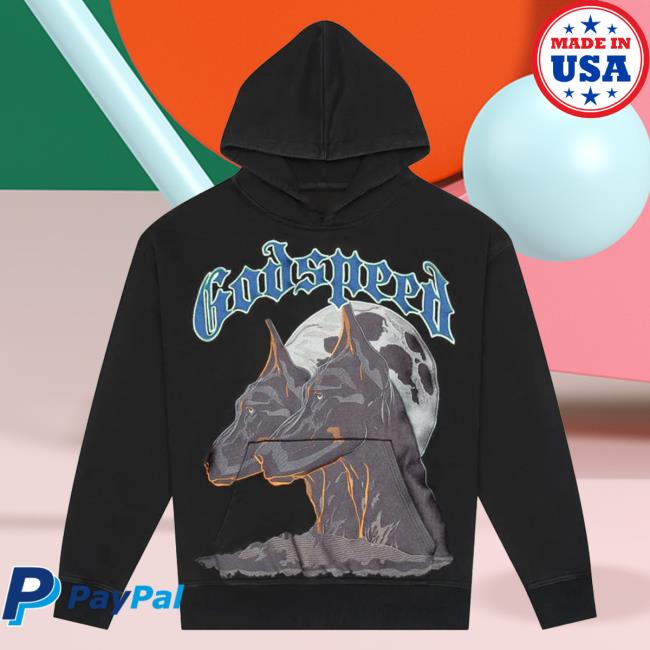 Official Godspeed Nyc Clothing Merch F.T.D Pullover Hoodie (Black)