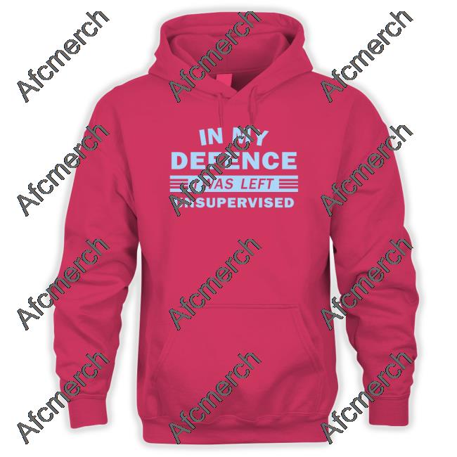 Strange Parts Fake Checkmark Supercon In My Defence I Was Left Unsupervised Hoodies