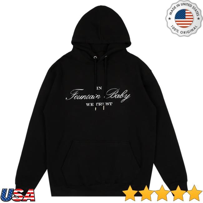 Official Interscope Records Merch Store Amaarae In Fountain Baby We Trust Crew neck