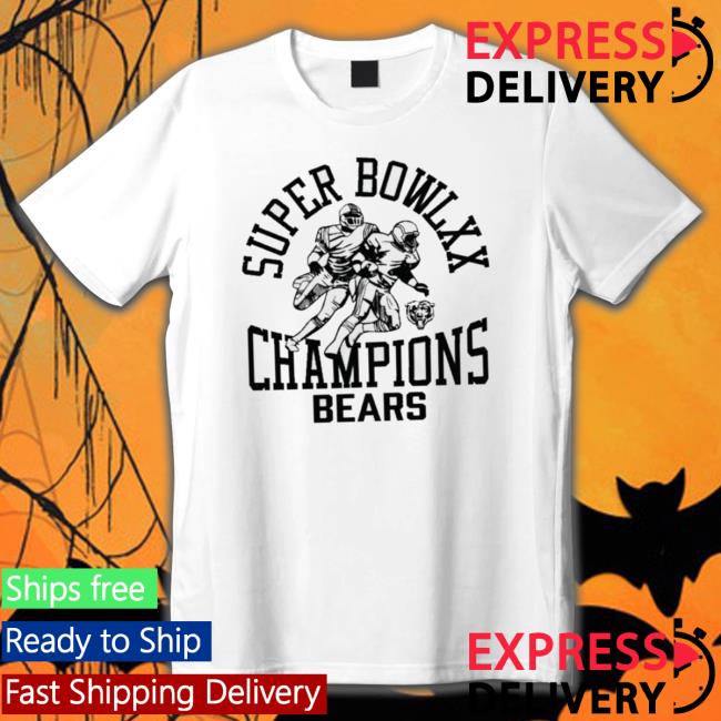 Homage Chicago Bears Super Bowl Xx Champions Bears Hooded Sweatshirt