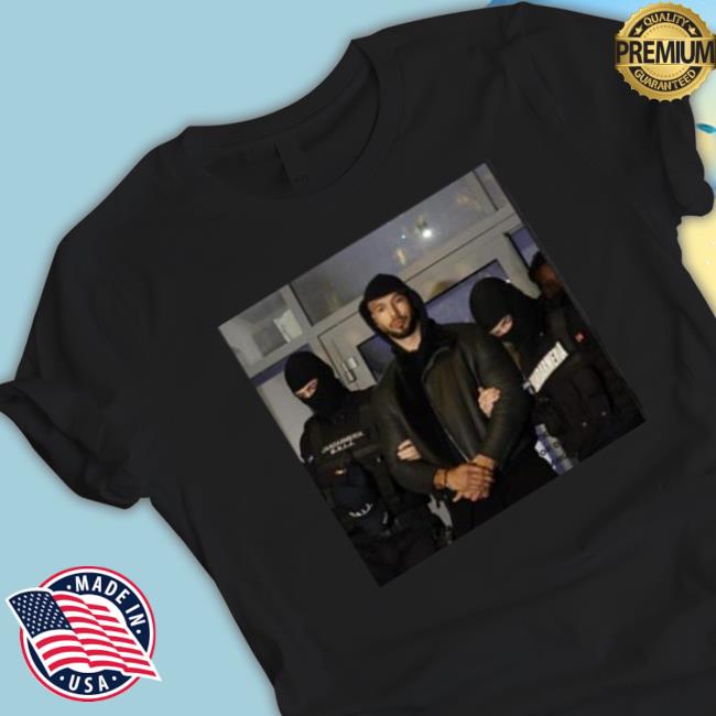 Andrew Tate Arrest T-shirt