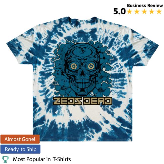 Official Zeds Dead Merch Cyberdyne Tie Dye T Shirts