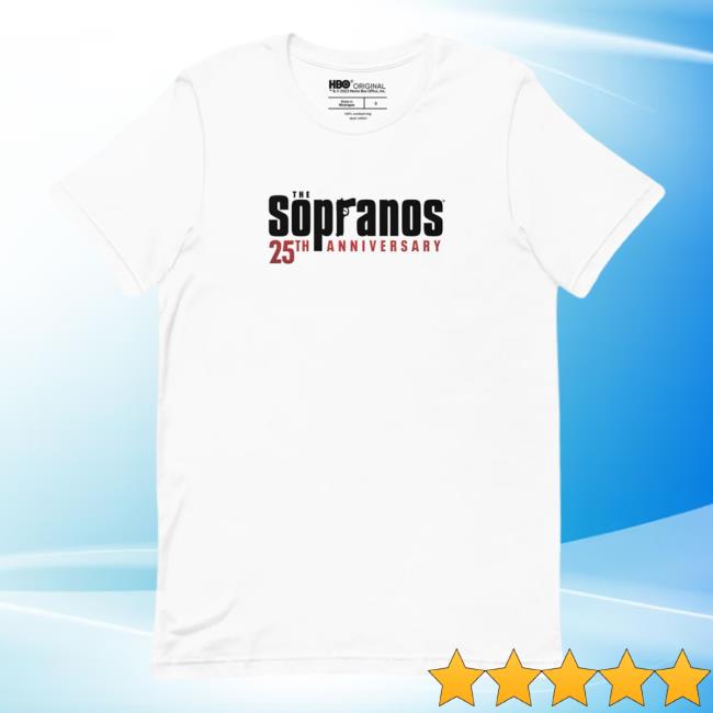 Hbo The Sopranos 25Th Anniversary Shirts