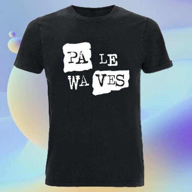 Pale Waves Logo T Shirt Dirty Hit.