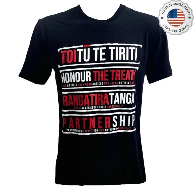 Toitū Te Tiriti Tee - Preorder Shirt