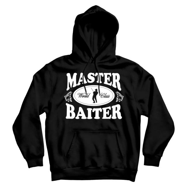 Official Danny Duncan Merch Store Danny Duncan Master Baiter Black Popover Hoodie Danny Duncan Apparel Clothing Shop DannyDuncan