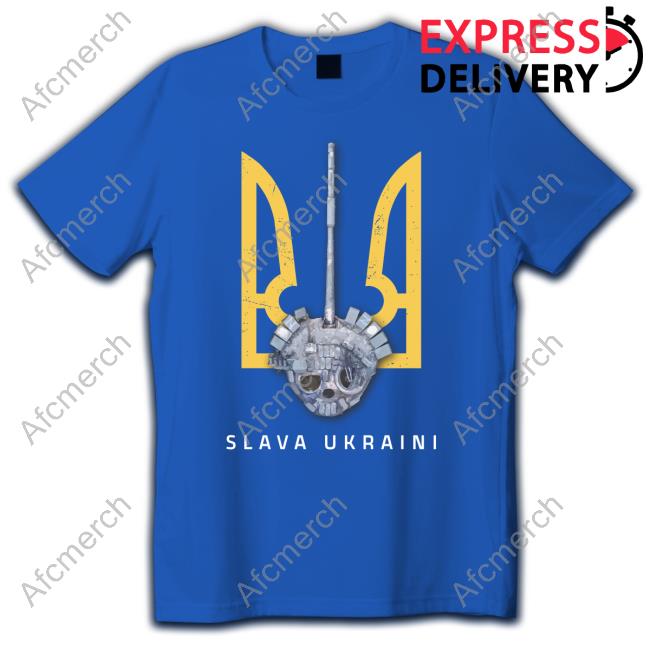 Slava Ukraini Turret Tee Official Saint Javelin Merch Slava Ukraini Turret Tee